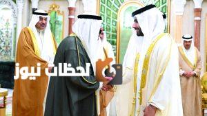 أمير الكويت يرحب بمنصور بن محمد