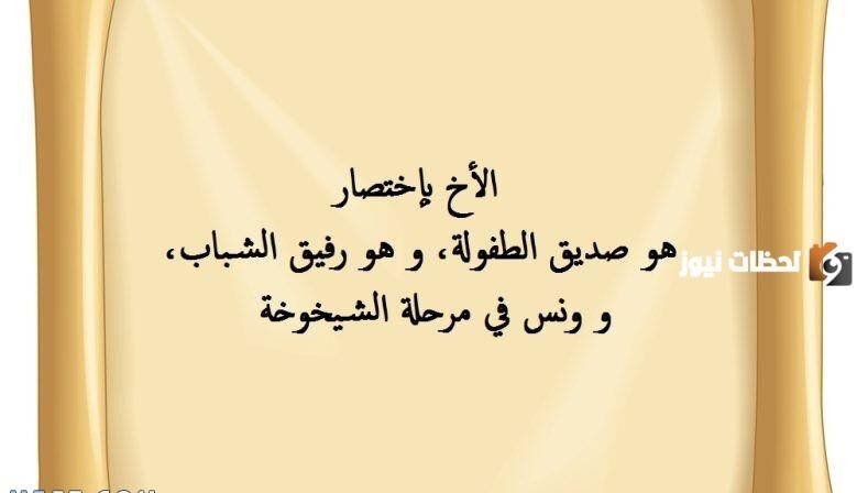 عبارات عن الاخ الصغير