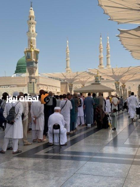 50 ألف زائر يومياً للروضة الشريفة