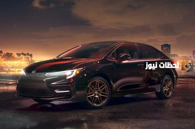  سياراة تويوتا كورولا