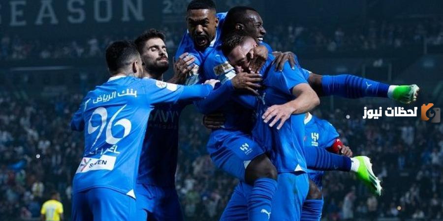 8 لاعبين من الهلال تفحصهم المنشطات قبل ديربي النصر