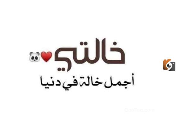 عبارات عن خالتي