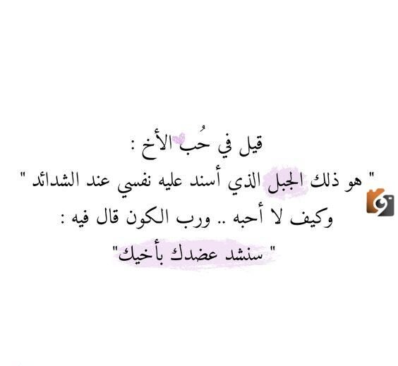 عبارات عن الاخ الصغير