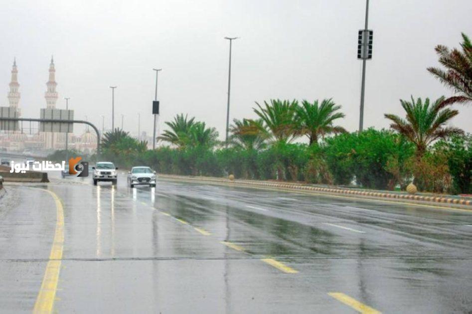 أمطار ورياح نشطة تضرب نجران وفقاً لـ«الأرصاد»