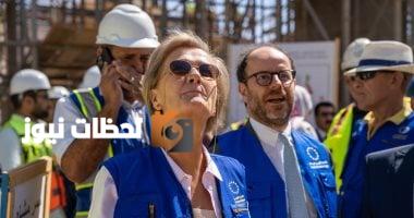 أنجلينا إيخهورست تزور مشروع مترو الإسكندرية: نعزز دعمنا لمشروعات النقل المستدام في مصر