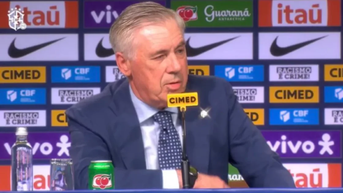 أنشيلوتي يفسر استبعاد نجمي ريال مدريد من قائمة البرازيل المفاجئ