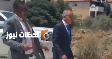 إطلاق نار إسرائيلي على وفد دبلوماسي يضم السفير المصري.. شاهد الفيديو والصور