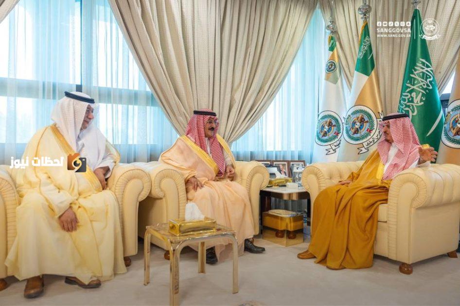 استقبال نائب وزير الحرس الوطني لأمراء الأفواج يتصدر الأخبار
نائب وزير الحرس الوطني يلتقي بأمراء الأفواج في زيارة مميزة
أمراء الأفواج في ضيافة نائب وزير الحرس الوطني
لقاء مميز بين نائب وزير الحرس الوطني وأمراء الأفواج