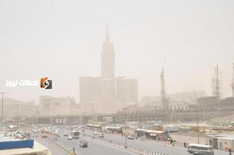 استمرار رياح نشطة مثيرة للغبار في عدة مناطق اليوم