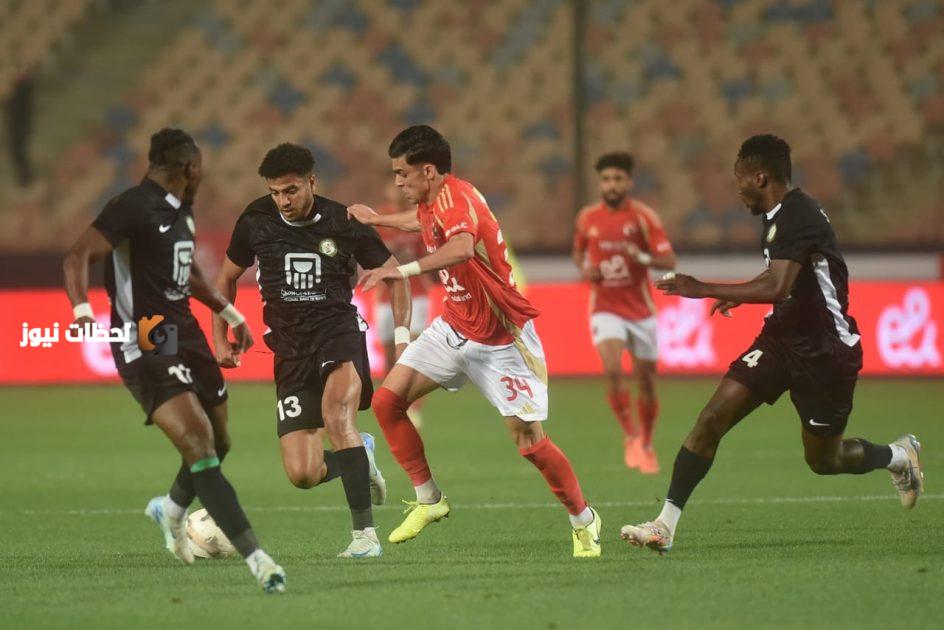 الأهلي يحقق انتصار على البنك ونقطة واحدة تفصلهم عن لقب الدوري المصري