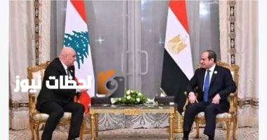 الإعلام اللبناني يسلط الضوء على القمة المصرية اللبنانية وتصريحات الرئيس السيسي لدعم لبنان