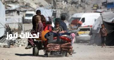 الاحتلال الإسرائيلي يدفع 300 ألف فلسطيني للنزوح جنوب قطاع غزة