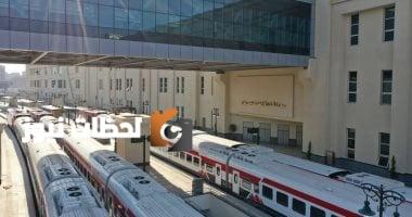 التوقعات بتأخير متوسط لعدد من القطارات على خطوط السكة الحديد
