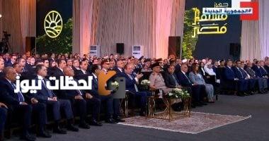 الرئيس السيسي: نخطط لإضافة 800 ألف فدان إلى الرقعة الزراعية في سبتمبر المقبل
