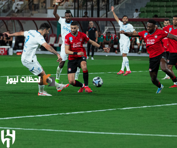 الشلهوب يسجل خماسية رائعة ويعيد الامال لجماهير الهلال ضد الرائد