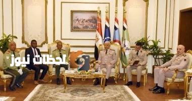الفريق أول عبد المجيد صقر يجتمع بوزير دفاع مدغشقر