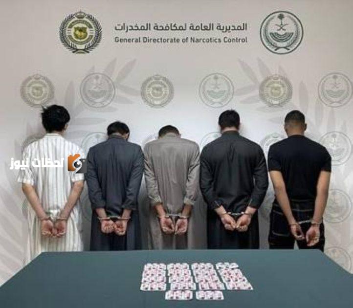 القبض على خمسة أشخاص بتهمة ترويج أقراص طبية في الجوف