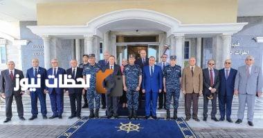 القوات البحرية تستقبل وفداً من المحكمة الدستورية العليا