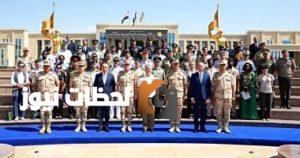 القوات المسلحة ترتب زيارة للملحقين العسكريين إلى الأكاديمية العسكرية وبعض المشروعات الوطنية