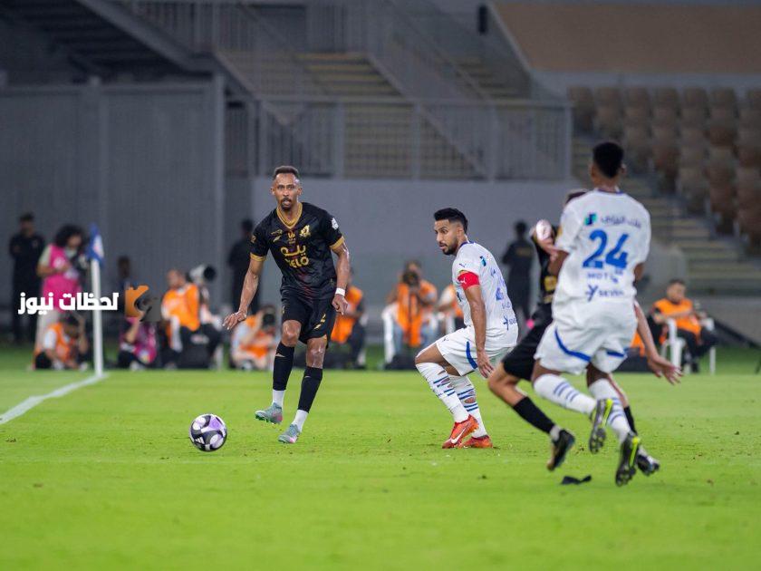 الهلال يتعادل مع الوحدة في دوري روشن لكرة القدم