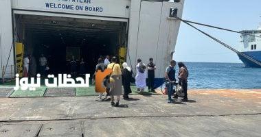 انطلاق الفوج الثاني من حجاج بيت الله الحرام عبر ميناء نويبع البحري
