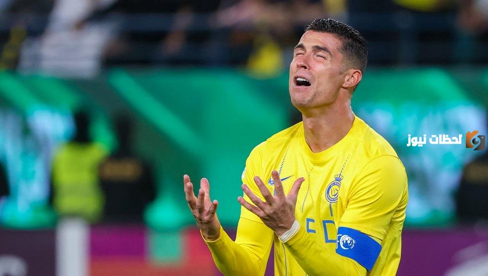انفجار حارس مرمى النصر بوجه حكم المباراة