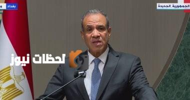 بدر عبد العاطي: نتعامل مع تحديات حيوية وانعقاد القمة في بغداد يُظهر استقرار العراق