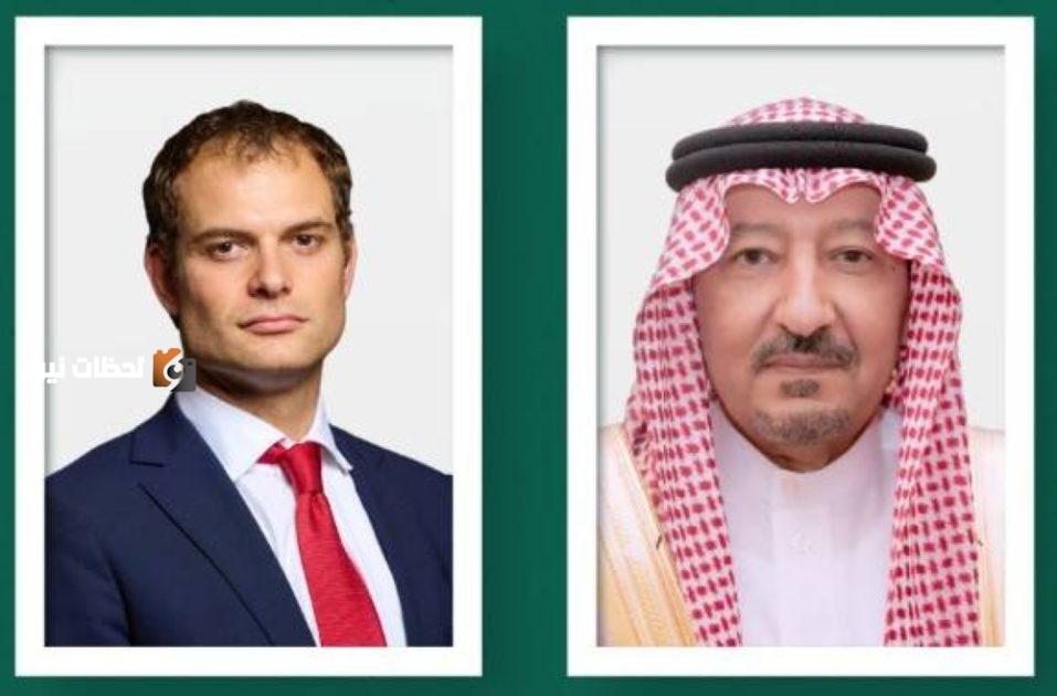 تواصل هام بين الخريجي ووزير الدولة البريطاني لشؤون الشرق الأوسط وشمال أفريقيا