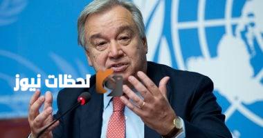 جوتيريش: نرغب في التعاون مع الجامعة العربية لمواجهة الاضطرابات في المنطقة
