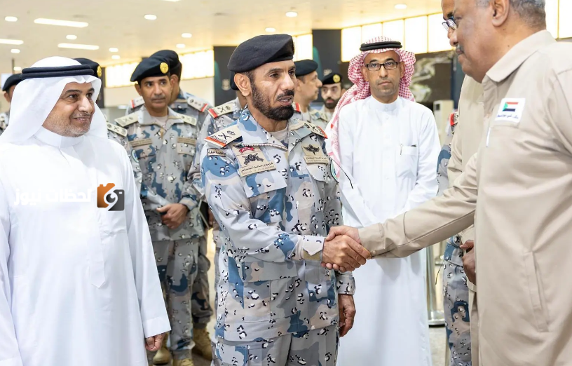 حرس الحدود يستقبل فوج الحجاج الاخير القادمين من السودان عبر ميناء جدة