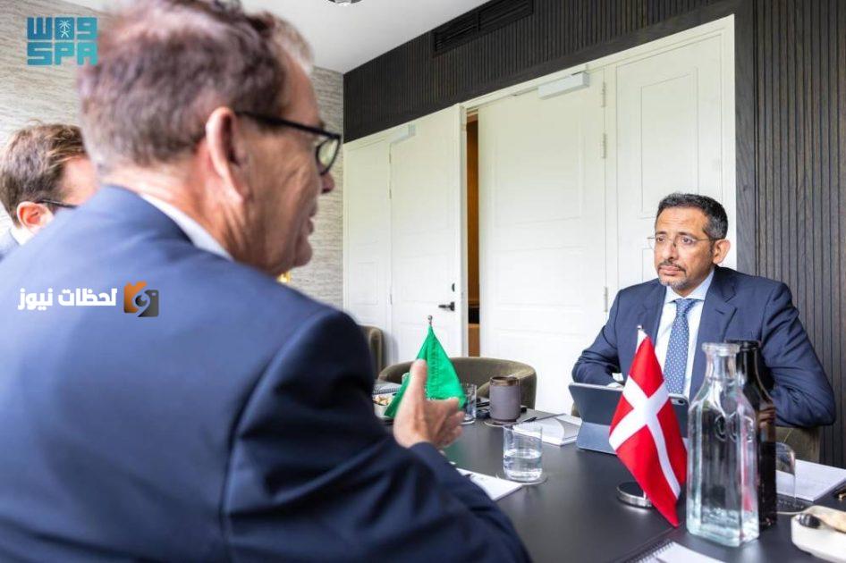 وزير الصناعة والثروة المعدنية يبحث تعزيز التعاون مع الدنمارك