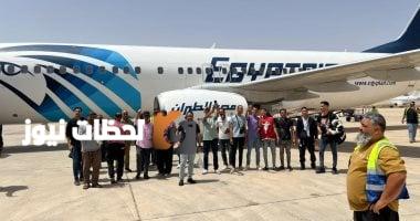 صور: عودة 71 مصرياً من ليبيا بناءً على توجيهات الرئيس عبد الفتاح السيسي