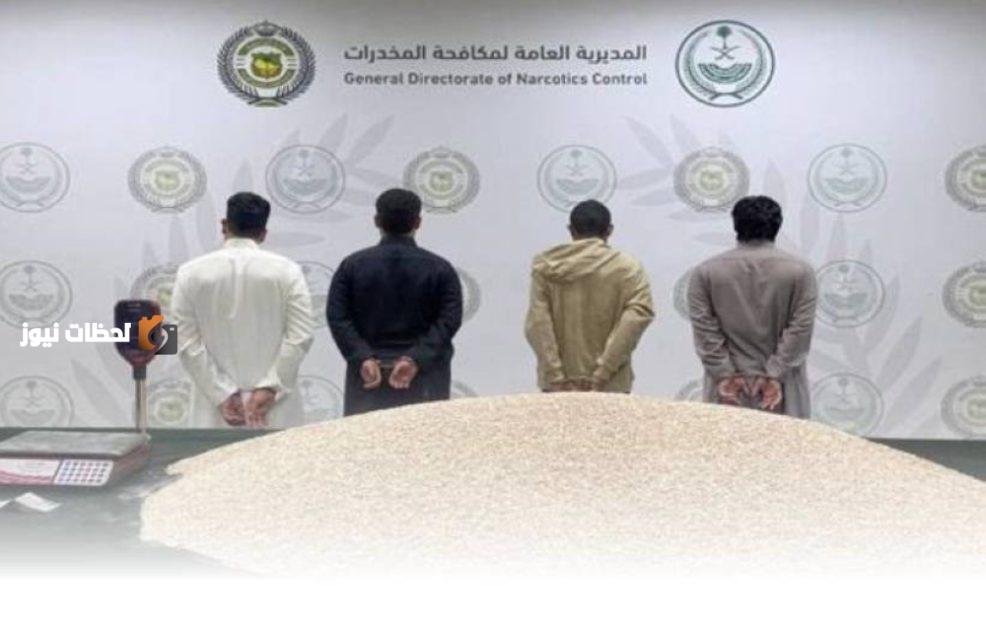ضبط أكثر من 1.5 مليون قرص إمفيتامين مخبأة في شحنة طاولات بالرياض