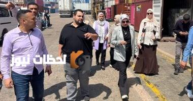 فريق الرقابة على الصادرات يزور فرع هيئة الدخيلة لتسريع زمن الإفراج