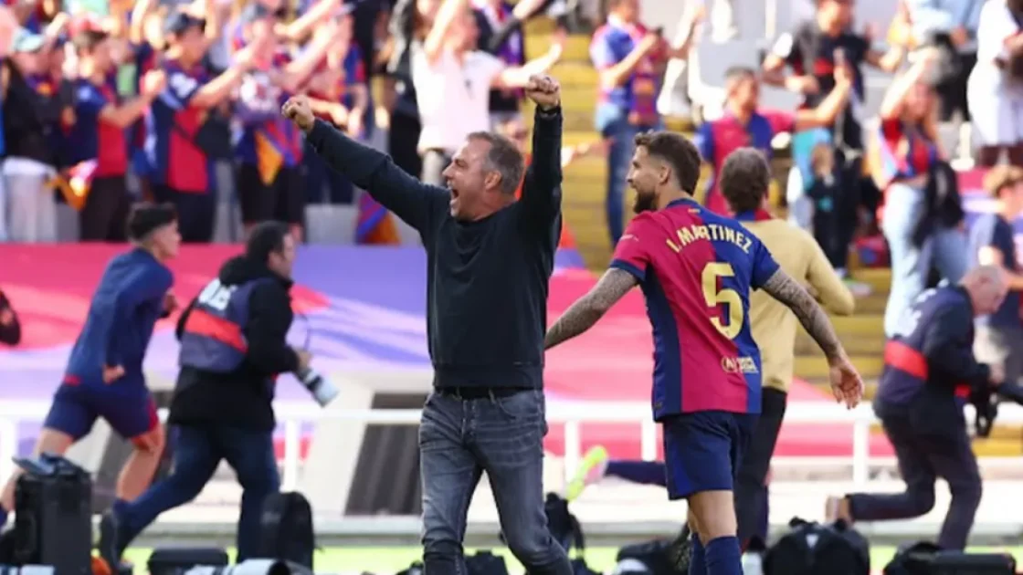 فليك يهاجم احتفالات برشلونة بعد الكلاسيكو