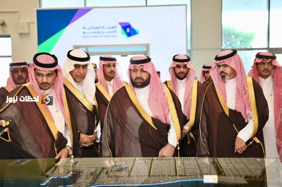 في أول زيارة ميدانية له، أمير جازان يتفقد مدينة الصناعات الأساسية.