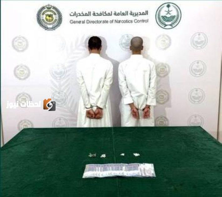 قوة مكافحة المخدرات تداهم مهد الذهب وتلقي القبض على شخصين بتهمة ترويج المواد المخدرة
