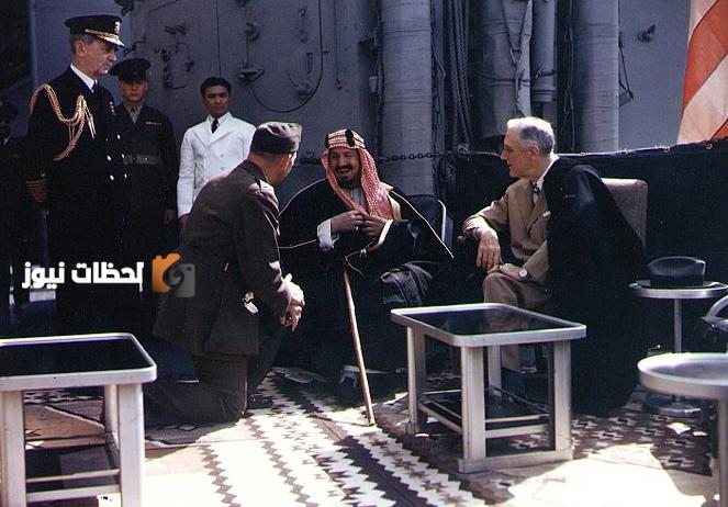 كوينسي 1945 لقاء تاريخي ارسى دعائم التحالف السعودي الامريكي القوي للمستقبل