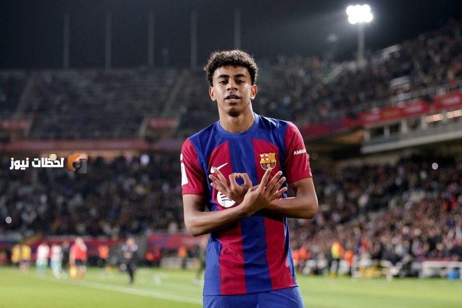لامين يامال يوقع عقد جديد مع برشلونة ويؤمن مستقبله الكروي