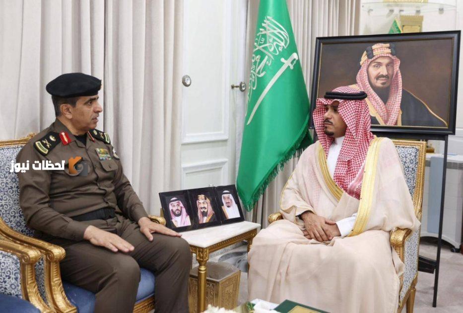 لقاء نائب أمير نجران مع مدير شرطة المنطقة