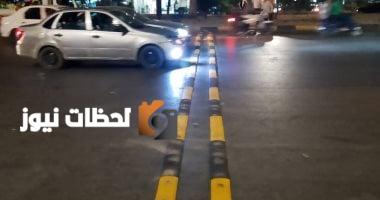 محافظ الجيزة: إنشاء مطبّات تهدئة في مواقع متعددة بشارع جامعة الدول (صور)