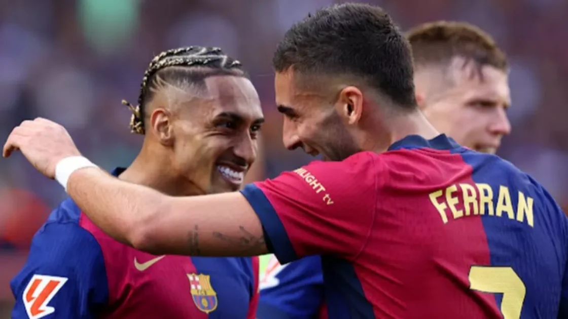 موعد مباراة تتويج برشلونة في الدوري الإسباني بعد انتصاره على ريال مدريد
