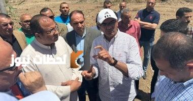 نائب وزير الإسكان يتابع تقدم أعمال منظومة مياه الشرب والصرف الصحي في الشرقية