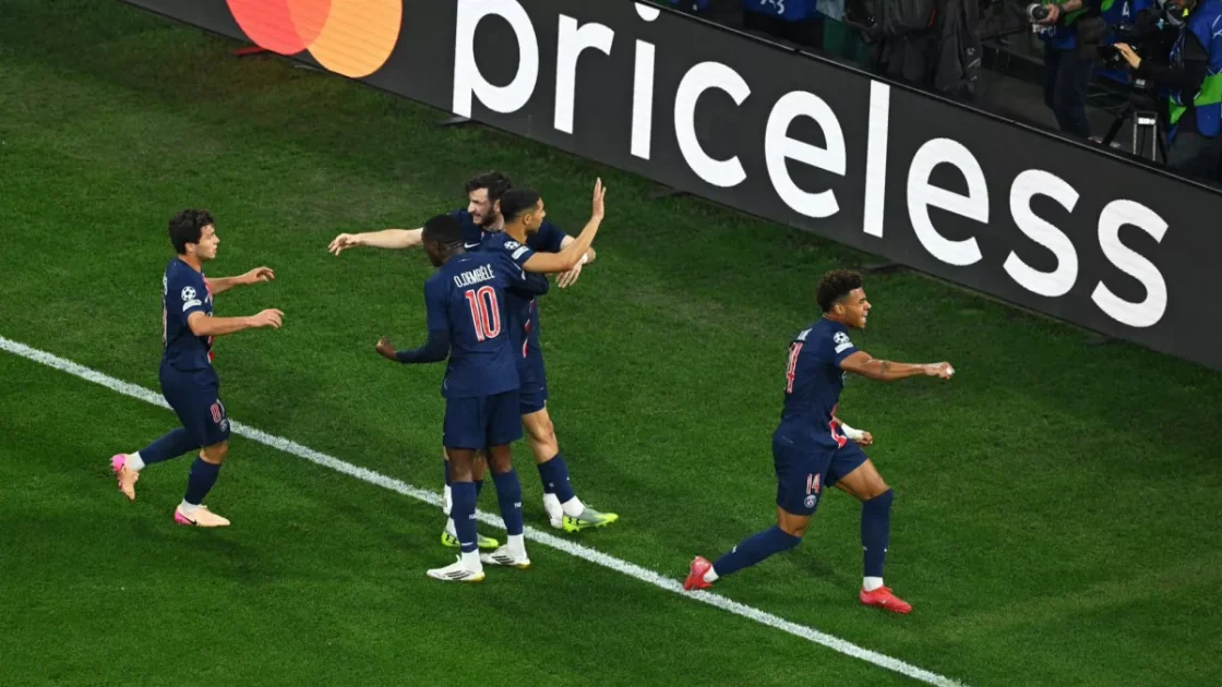 هدف ثالث لباريس سان جيرمان في نهائي دوري أبطال أوروبا ضد إنتر ميلان