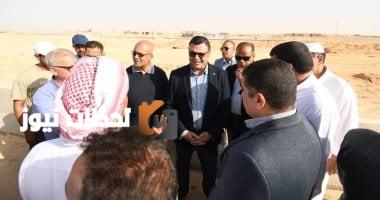 وزير الإسكان يتابع تقدم العمل في التجمع العمراني بغرب الضبعة في الساحل الشمالي الغربي