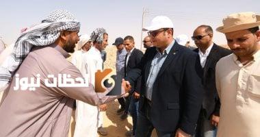 وزير الإسكان ينطلق في جولة لمتابعة مشاريع الساحل الشمالي الغربي وأعمال