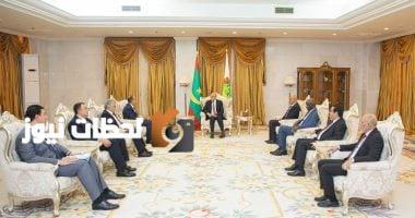 وزير الخارجية والهجرة ينقل رسالة من رئيس الجمهورية إلى الرئيس الموريتاني