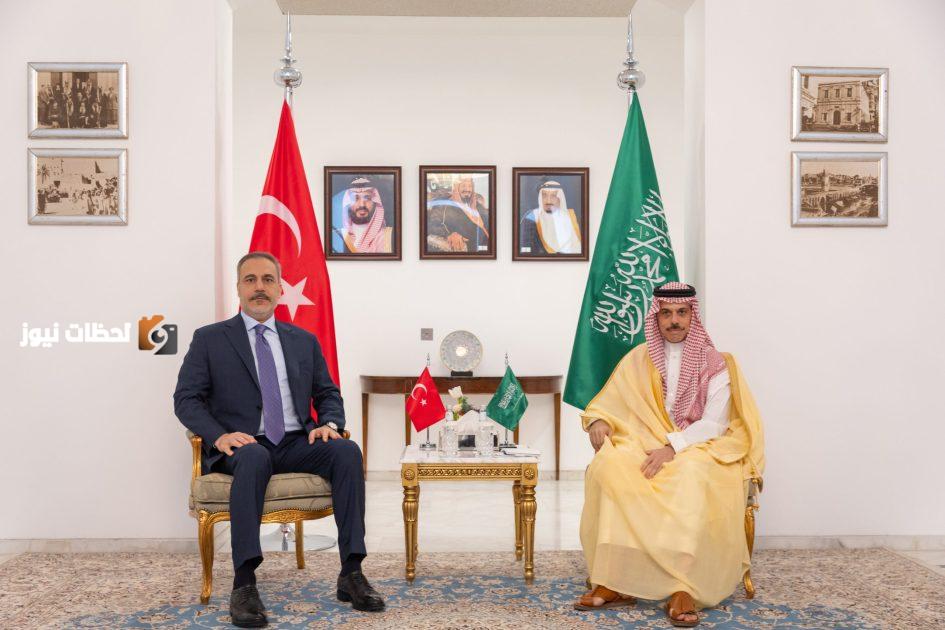وزير الخارجية يستقبل نظيره التركي للحديث عن العلاقات الثنائية وتطورات المنطقة