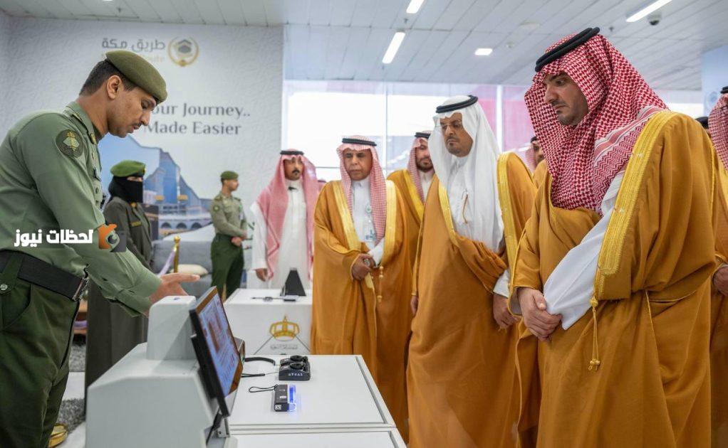 وزير الداخلية يزور صالة طريق مكة في مطار الملك عبدالعزيز بجدة