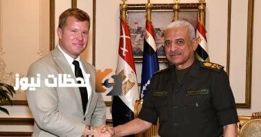 وزير الدفاع يجتمع بعضو لجنة القوات المسلحة في مجلس الشيوخ الأمريكي